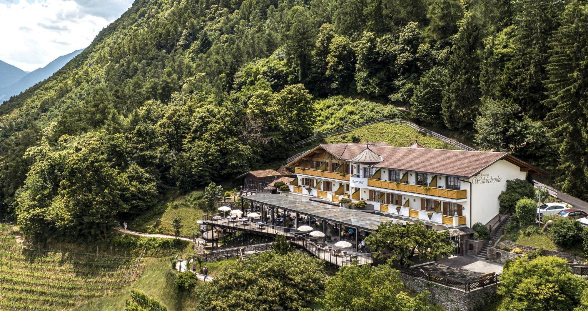 Hotel Gasthof Waldschenke Marlengo Eksteriør bilde